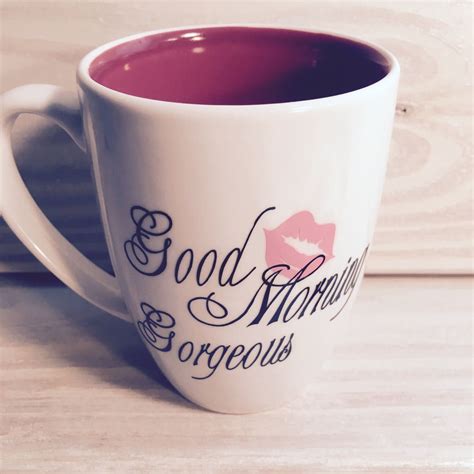 Good Morning Coffee Mug By Afoxdesignsboutique On Etsy Etsy