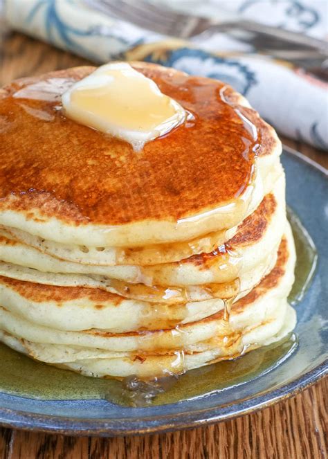 Buttermilk Pancakes Barefeet In The Kitchen