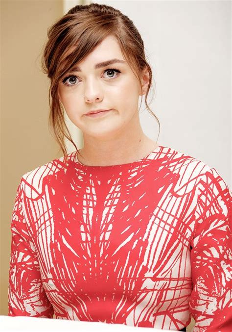 Maisie Williams At The ‘game Of Thrones Press Conference Maisie