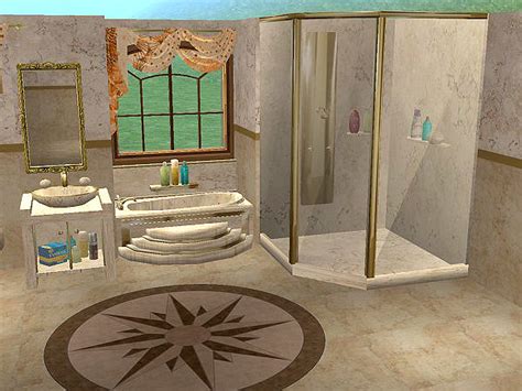 Sims 4 Corner Tiles Sims 4 Cc Best Custom Showers Bathtubs All Free