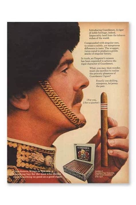 Cigar Vintage Ad Retro Cigar Posters Cigar Prints Barware Etsy