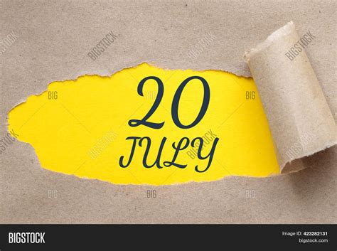 July 20 20th Day Image And Photo Free Trial Bigstock