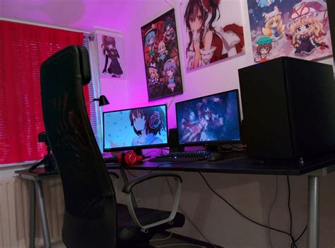 Anime Gaming Setup Room First And Probably The Only Video I Will Make