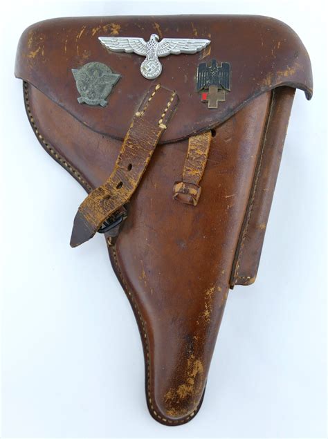 Sold German Original Ww2 Wwii Luger 1940 Dated Holster