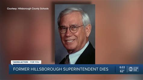 Former Hillsborough County Schools Superintendent Earl Lennard Dies At 77
