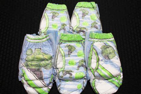 Goodnights Hero Diapers Size L Xl Fits 100 200 Lbs Custom Etsy