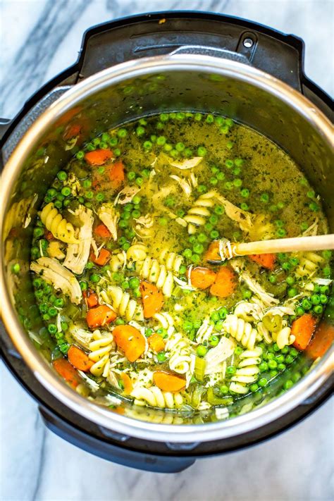But alas, the one convenient thing about this cold was that i had been craving some creamy chicken noodle soup, and actually had all of the ingredients. The BEST Instant Pot Chicken Noodle Soup recipe! A super quick and easy homemade chicken soup ...