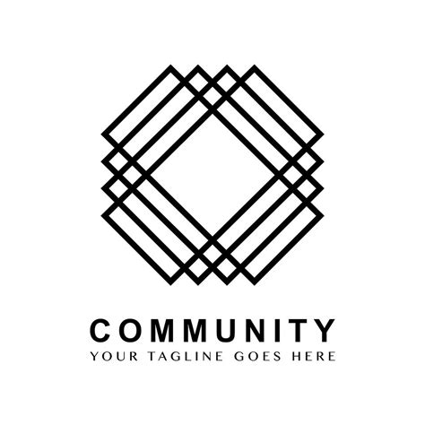 Community Branding Logo Design Sample Premium Vector Rawpixel