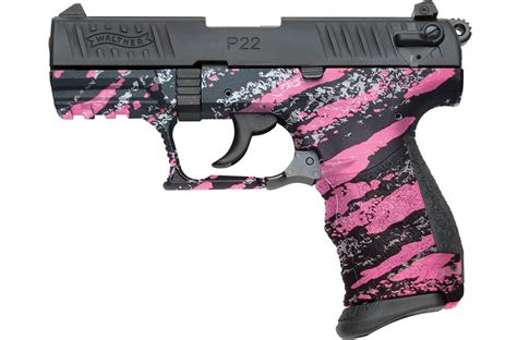 Walther P22 22lr With Pink Camo Frame Sportsmans Outdoor Superstore