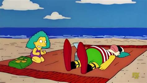 [the Simpsons] Sophie Krustofsky And Lisa Simpson S Swimsuit Scenes Insane Clown Poppy 20th