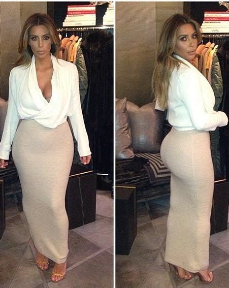 Kim Kardashian Tuck Seaching For New Skirt As It Rips And She Flashes