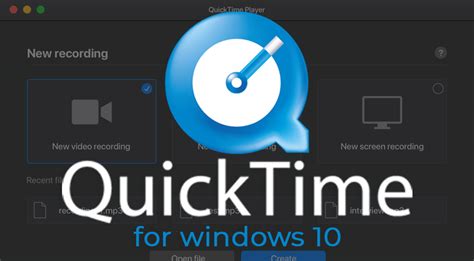 Quicktime Player For Windows 10 How To Install Quicktime 2024
