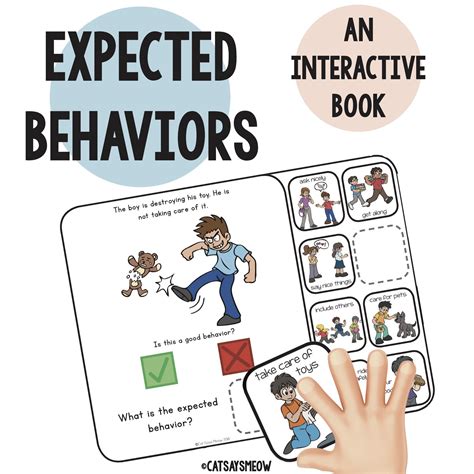 Behaviors Interactive Book Good V Bad Behavior In Pictures