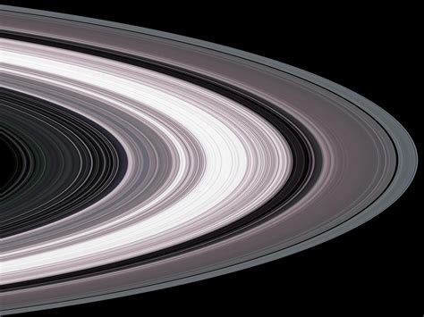 Small Particles In Saturn Rings