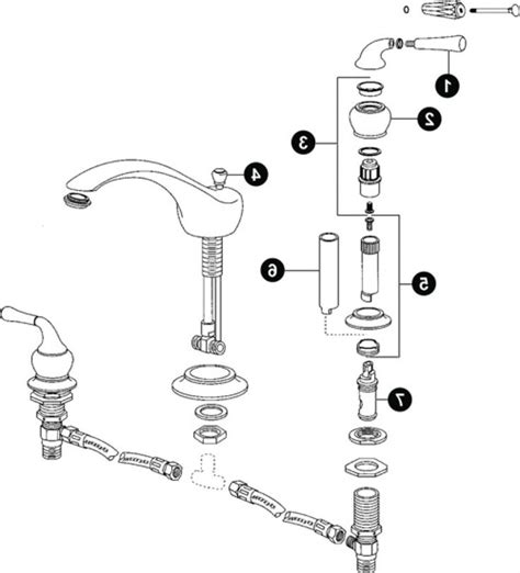 As the #1 faucet brand in north america, moen offers a diverse selection of thoughtfully designed kitchen and bath faucets, showerheads. 45 Moen Kitchen Faucet Repair Diagram Bf6f di 2020