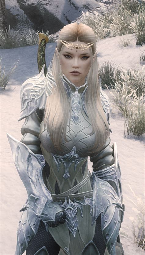 Elder Scrolls V Skyrim Elder Scrolls Art Skyrim Female Armor Mods