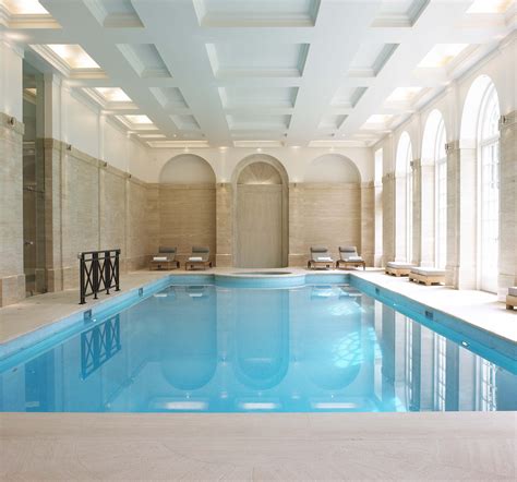 Private Yorkshire Swimming Pool And Spa With Traditional Archways