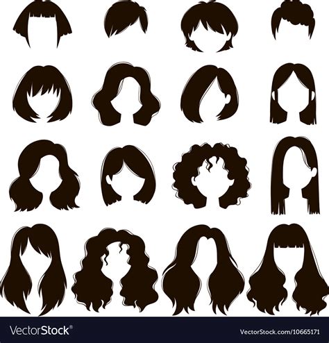 Female Hairstyles Vector Hairstyles Ideas 2020