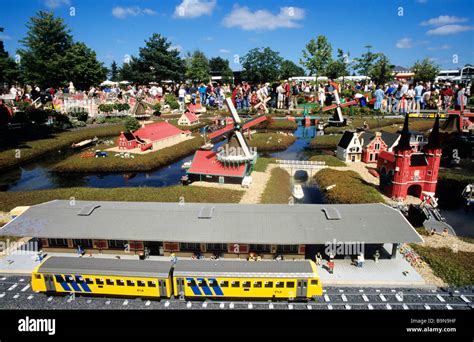 Denmark Jutland Billund Legoland Miniland Stock Photo Alamy