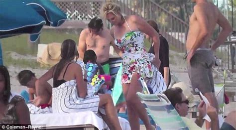 Ann Romney Appears In Swimsuit On Florida Beach As Mitt