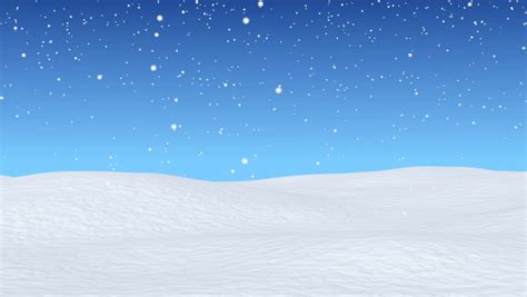 Stock Video Of White Snowy Field Bright Winter Blue 20715730