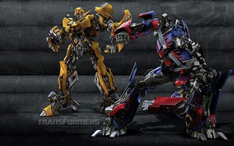Optimus Prime And Bumblebee обои 1920x1200