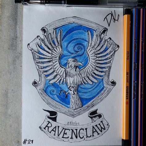 27 Ravenclaw Crest By Demik13 On Deviantart