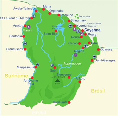 Guyane 7 lieux à visiter Air Vacances
