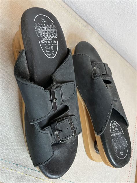 Womens J Rubio Original Black Leatherspring Coil Platform Spring Shoes