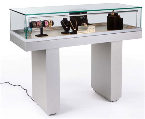 These Sit Down Jewelry Cases Have A Hydraulic Lift Plus Led Lighting
