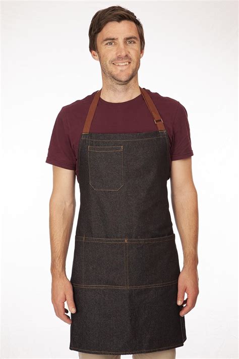 And Grilling Bbq Youre When Organized Stay Pockets With Apron Denim Cooking Washable Machine