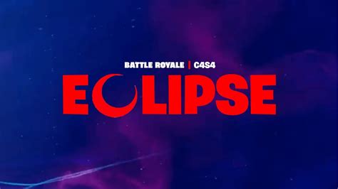 The Eclipse Fortnite Chapter 4 Season 4 Youtube