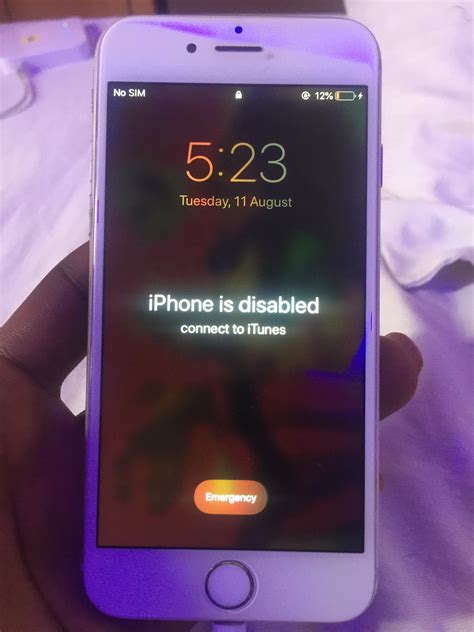 My Iphone 6 Was Disabled Apple Community