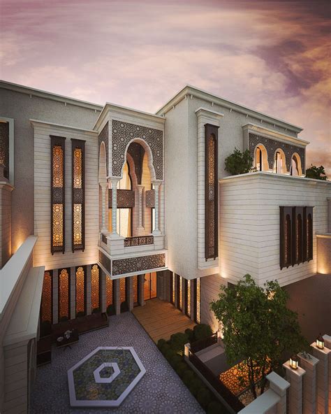 Découvrez Ce Projet Behance Islamic Private Villa