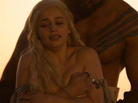 Game Of Thrones Emilia Clarke Says Bosses Guilt Tripped Her Into Nude Scenes The Courier Mail