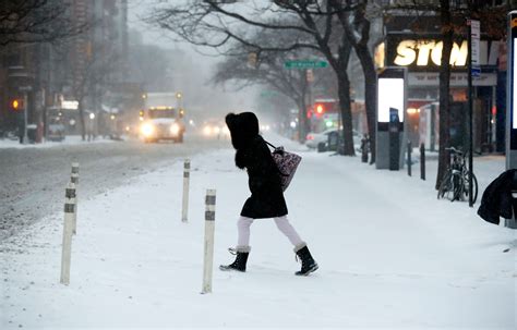 Winter Storm Blankets Northeast With Snow Thousands Of Flights Canceled The Washington Post