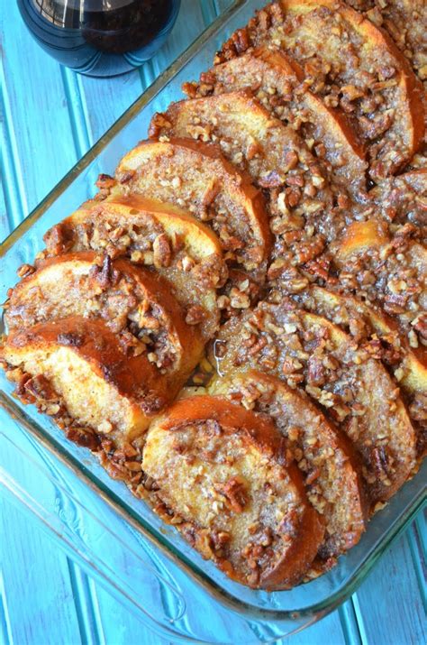 Baked French Toast Casserole With Praline Topping Baked French Toast