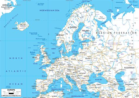 Northern Europe Map With Cities United States Map