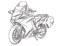 Desene De Colorat Motociclete Qbebe Planse Si Imagini De Col Desene