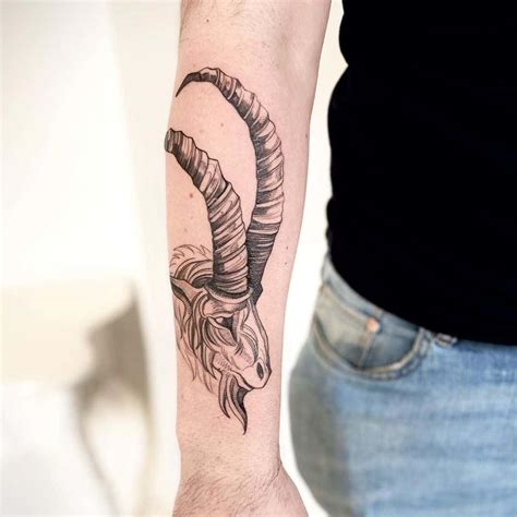 20 Glorious Goat Tattoo Designs And The Meaning Of The Symbol Tattoos