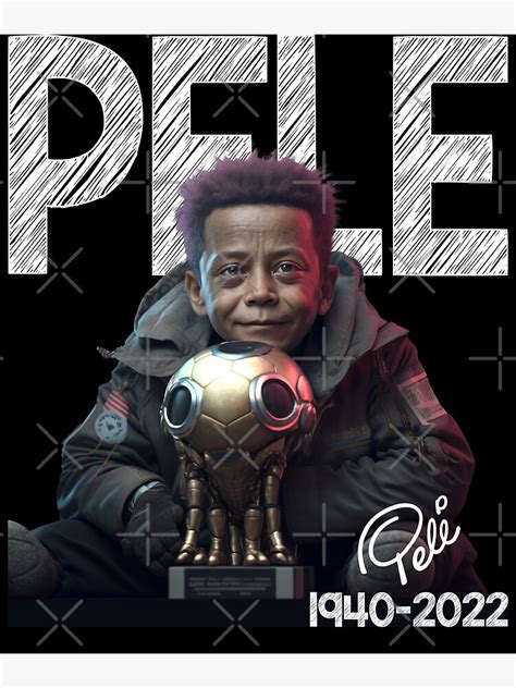 Pele Football Legend Ai Generated Poster For Sale By Ectassywear