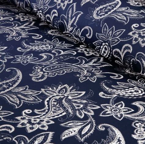Chezmoi Collection Tuscany 7 Piece Paisley Floral Jacquard Woven