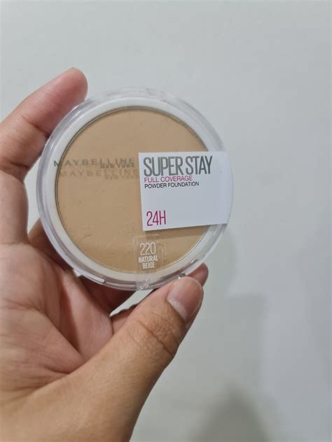 MAYBELLINE SUPERSTAY POWDER FOUNDATION 220 NATURAL BEIGE Beauty