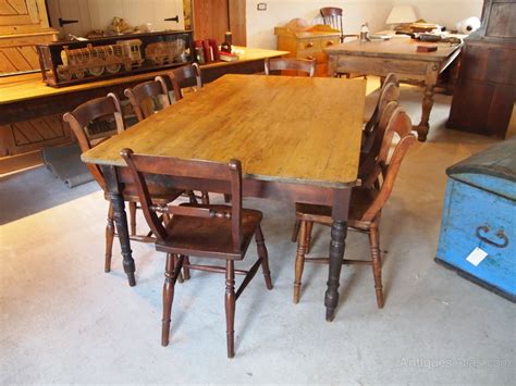 Table Victorian Pine Farmhouse Dining Refectory Antiques Atlas