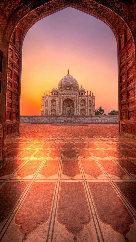 Taj Mahal Agra India Hd Phone Wallpaper Peakpx
