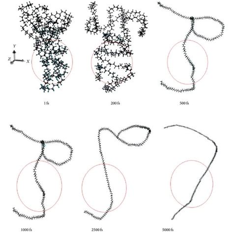 Molecular Dynamics Simulation Of Reorientation Of Polyethylene Chains