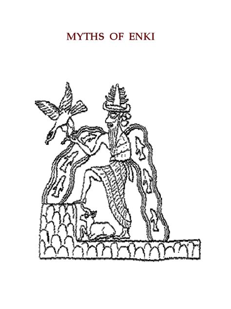 Myths Of Enki Mesopotamian Mythology Ancient Semitic Religions