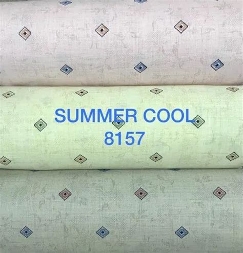 Printed Light Color Summer Shirting Fabric At Rs 100meter In Ahmedabad