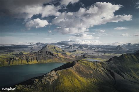 Blue Lake In Iceland In Iceland Royalty Free Stock Photo 1234779