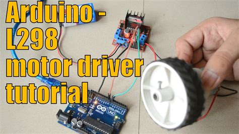 How To Use Motor Driver L298n Arduino Tutorial Mechstuff